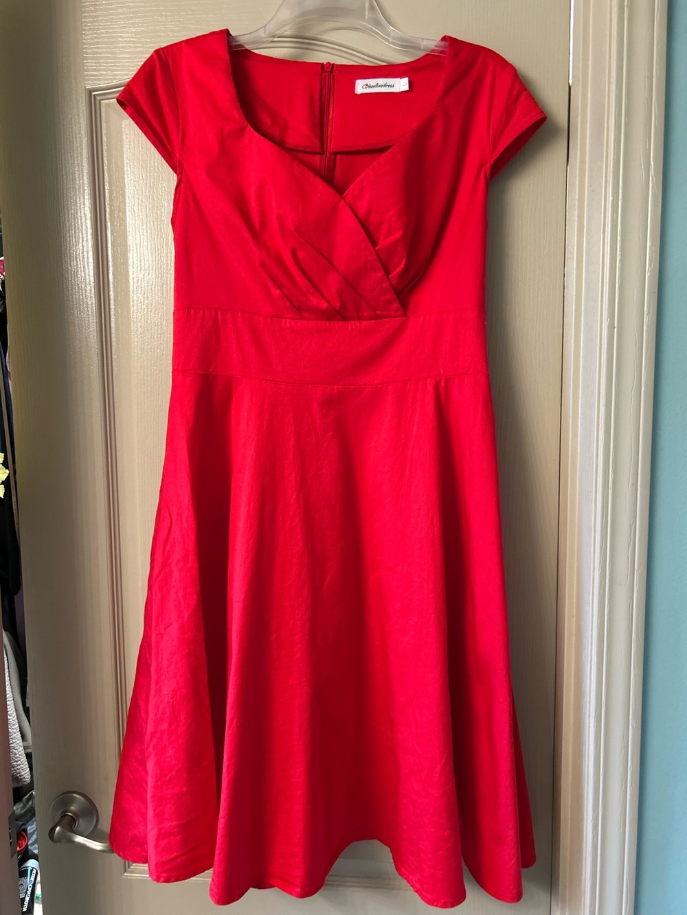 Cherry 🍒 Red Pin-up “Bbonline Dress”